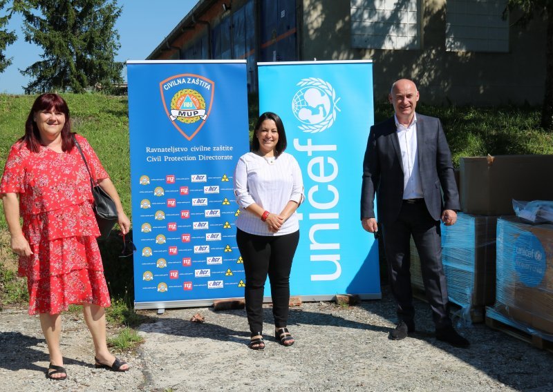 UNICEF dostavio 10 oksigenatora kao dio odgovora na pandemiju koronavirusa u Hrvatskoj
