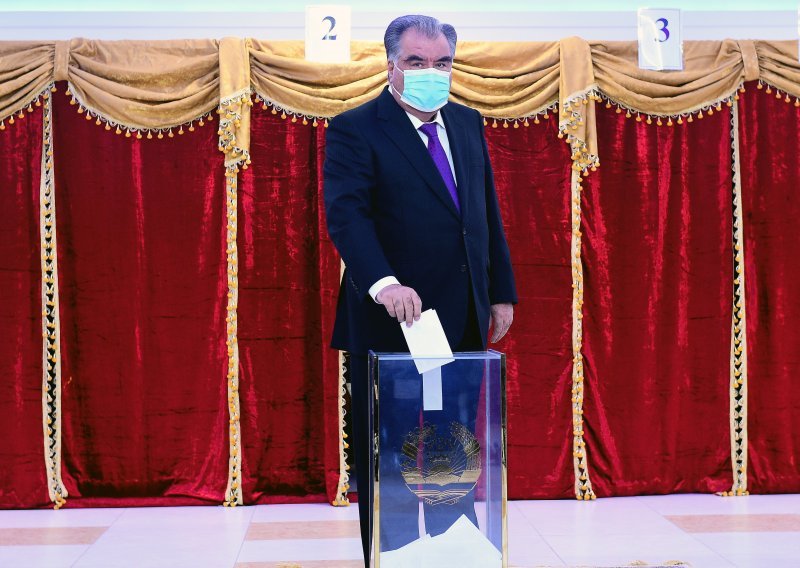 Rahmon ponovno izabran za predsjednika Tadžikistana, dobio 90 posto glasova