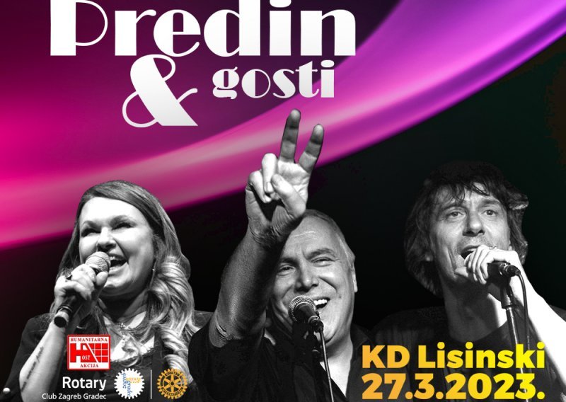 Zoran Predin, Anja Rupel i Davor Gobac zajedno u Lisinskom na koncertu za pomoć stanovnicima Petrinje i okolice