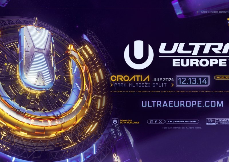 Poklanjamo ulaznice za deseto jubilarno izdanje festivala ULTRA Europe