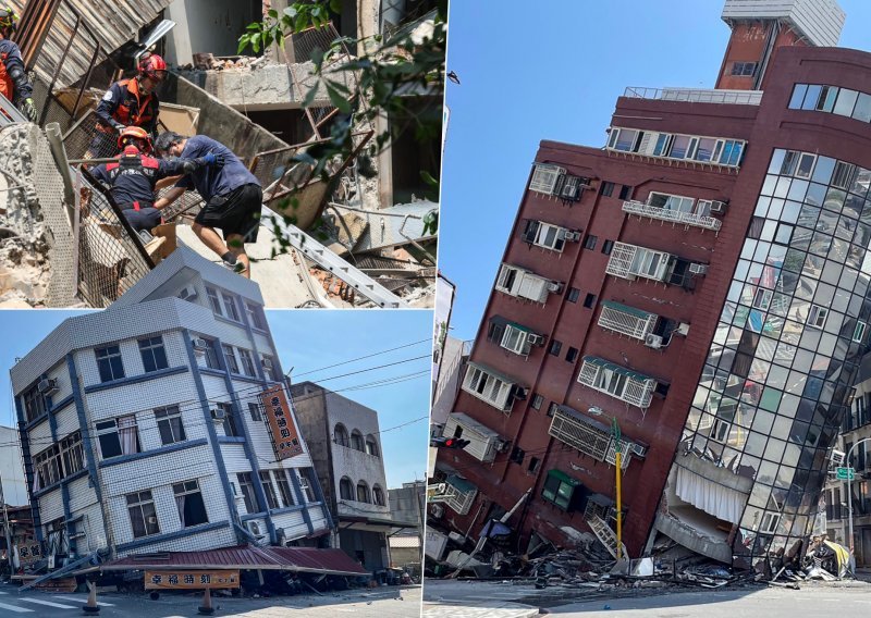 Razoran potres na Tajvanu odnio najmanje devet života, više od 800 ozlijeđenih