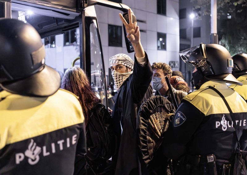 Nizozemska policija okončala propalestinski prosvjed na amsterdamskom sveučilištu