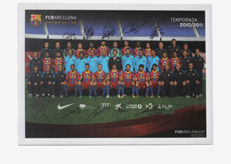 Aukcija za poster FC Barcelone