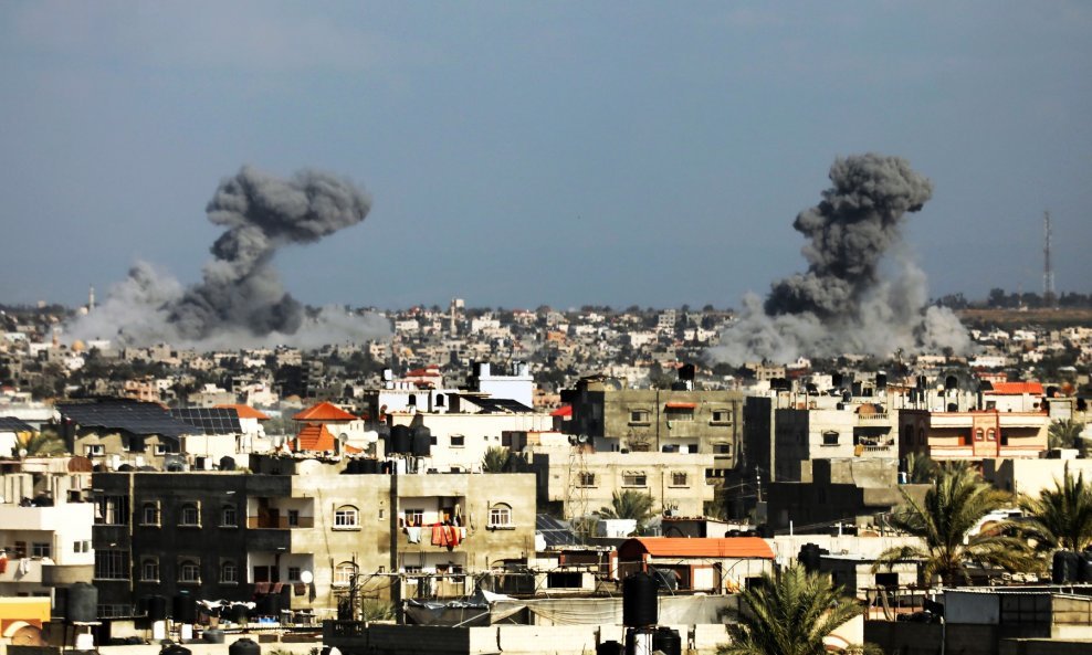 Bombardiranje Rafaha (ilustracija)