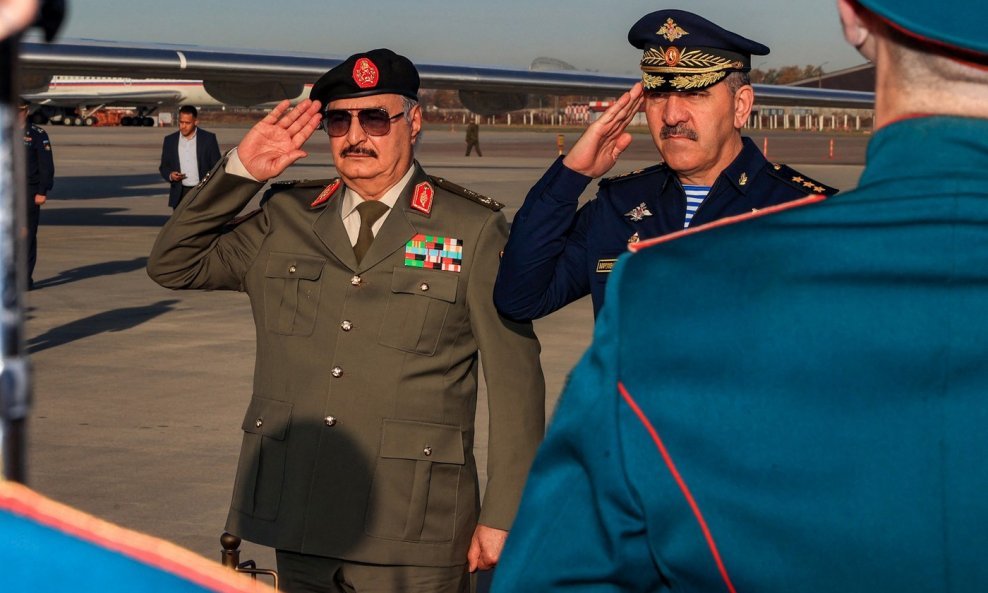 General Khalifa Haftar u posjetu Rusiji
