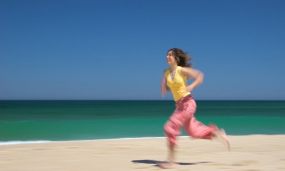žena trčanje vježbanje